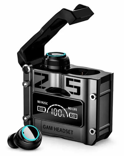 Fone de Ouvido Gamer In-ear HIVI M25 TWS Bluetooth com Cancelamento de Ruído