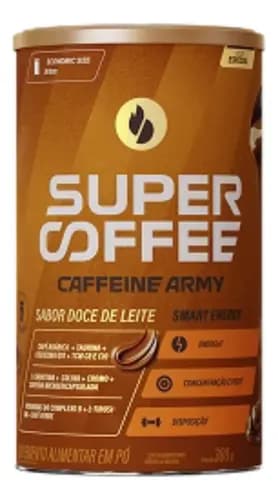 Supercoffee Doce De Leite Economic Size 380g Caffeine Army