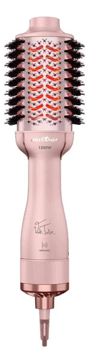 Escova Secadora Britânia Viih Tube Nanocerâmica Bivolt