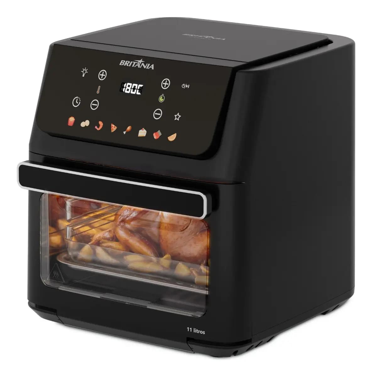 Air Fryer Oven Britânia 11L 8 Funções 1800W